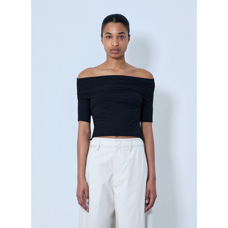 Lemaire Women Short Sleeve Twisted Top